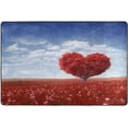 thumbnail image 4 of SKYSONIC Red Heart Tree Non-Slip Area Rug, Valentines Day Floor Carpet Comfort Floor Mats Decor for Indoor Front Porch Living Room Bedroom Kitchen, 36"x24", 4 of 5