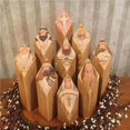 thumbnail image 4 of Tree Pillar Statue European Style Holiday Accessories Home Decor Decoration Compact Size Resin Craft Ornamental Workmanship Sweet Gift Widely Applicable, 4 of 8