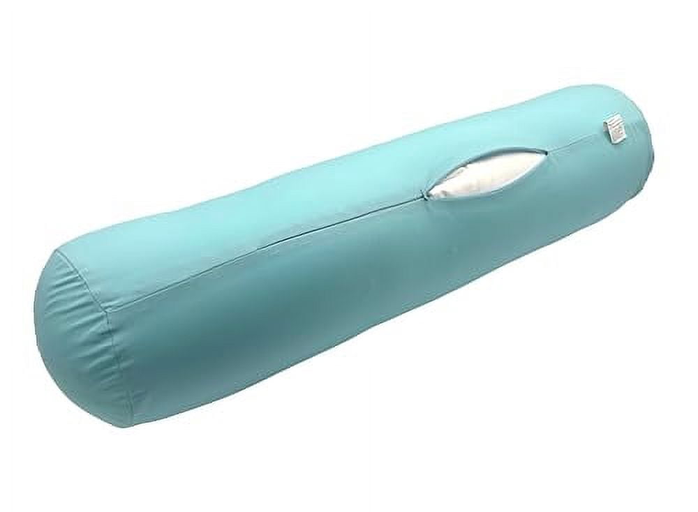 Microbead Body Pillow - Luxuriously Soft and Huggable with Removable Cover 30 X 8