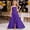 Purple, variant on Strap Junior Bridesmaid Dresses Silk Satin Flower Girl Dress for Girls Special Occasions, Wedding Guest Dress(Purple,9-10 Years)