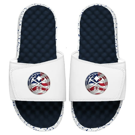 

Youth ISlide Navy/White Denver Nuggets Americana Slide Sandals