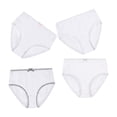 thumbnail image 2 of Buyless Fashion Little Girl Toddler Panties Assorted Prints Soft Cotton Big Kids Briefs Underwear 4 Pack - BW21-GEL-2-3, 2 of 7
