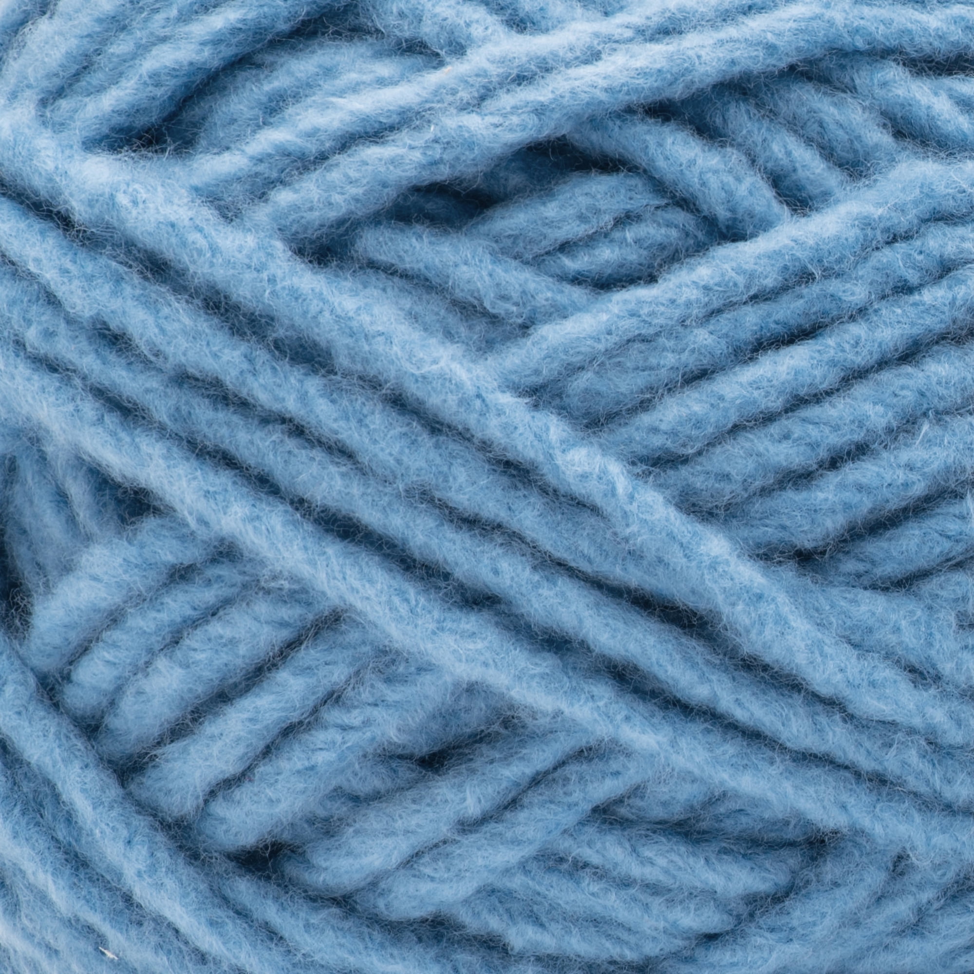 Bernat® Forever Fleece™ #6 Super Bulky Polyester Yarn, Ballpoint Blue 9.9oz/280g, 194 Yards (2 Pack)