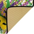 thumbnail image 6 of Coolnut Mardi Gras Kitchen Rug, 39"x20" Anti Fatigue Non-Slip Bath Rug, Entryways Runner Comfort Mat for Kitchen Washroom Bedroom, 6 of 7