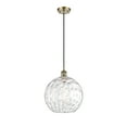 thumbnail image 5 of 516-1P-WPC-G1215-12 Innovations Lighting Ballston Athens Water Glass 1 Light 12" Cord Hung Mini Pendant Antique Copper, 5 of 5