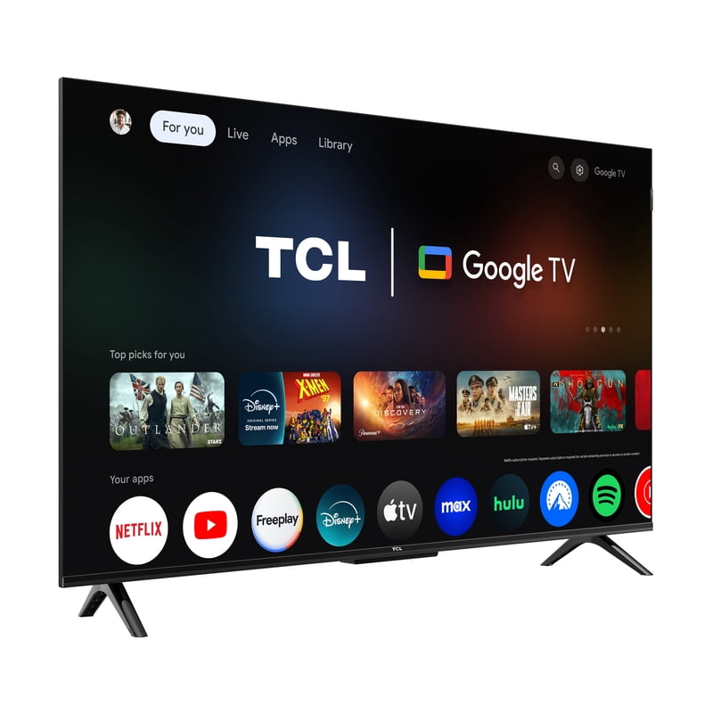 TCL 43" Q Series QLED 4K UHD HDR Smart Google TV (NEW 2025) - Dolby Vision, Dolby Atmos, Motion Rate 240, HDR 10+, Auto Game Mode - 43Q51K gallery view