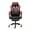 Red, variant on Hoffree Big and Tall Office Chair, 500lbs Reclining Executive Desk Chair with Heated Massage Backrest, Extra Wide Seat Leather Ergonomic Computer Desk Chair for Home Office, Black