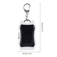 thumbnail image 1 of Solar Portable Charger Keychain Mini Power Bank LED Flashlight Outdoor USB Battery Pack Emergency Phone Charger, 1 of 9