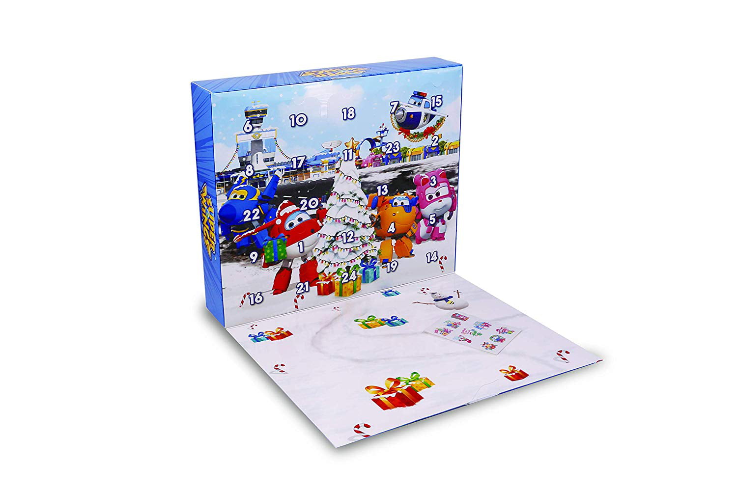Super Wings – Advent Calendar | Countdown Calendar with Exclusive  Characters & Accessories | 24 Gifts Included