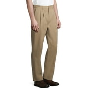 George Mens & Big Mens Classic Fit George Big Mens Pleated Front Wrinkle Resistant Pants, Waist Sizes 29-52