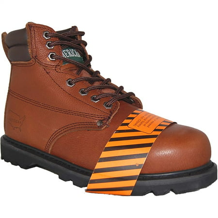 AMERICAN SHOE FACTORY Steel Toe Leather Work Boot, Men, Size, (Best American Work Boots)