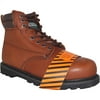 AMERICAN SHOE FACTORY Steel Toe Leather Work Boot, Men, Size, 6