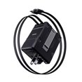thumbnail image 1 of 120W Dual-Port Fast Charger with Retractable Cables for All Smartphones, Tablets, & Laptops, Wall Quick Charge Adapter, 1 of 7
