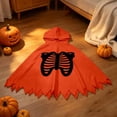 thumbnail image 2 of LILIYA Ghost Cloak Outfit Boy Girl Hooded Cloak Halloween Cos Clothes Spooky Capes Playful Home Wear, 2 of 5