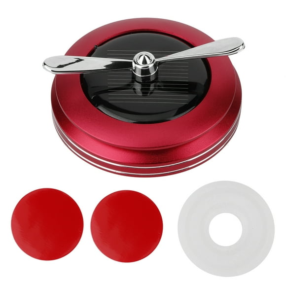 FYBTO Car Air Freshener Diffuser Aromatherapy Solar Solid Balm Fragrance Interior SmellRed (Lemon Flavor)-090403