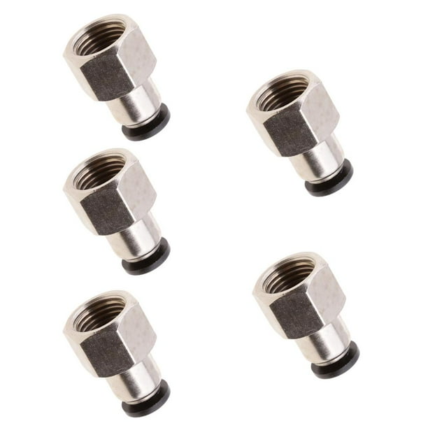 5 piezas de accesorios neumáticos para tubo de liberación de aire/agua DPCF6-02