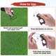 thumbnail image 4 of Herramienta de reparación de divots de golf Uxcell [4PCS] - Soporte de herramienta de divot plegable con marcador de bola magnético - [Rosa] Tines verdes, 4 of 7