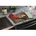 thumbnail image 2 of CounterArt 'FARM FRESH ROOSTER' Glass Cutting Board, 15 x 12", 2 of 2