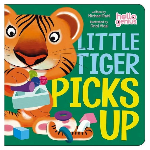Hello Genius Little Tiger Picks Up, (Board Book)