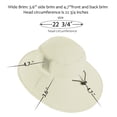 thumbnail image 4 of Solaris Unisex Large Bill Flap Sun Hat Camping Hiking Hunting Fishing Cap, 4 of 7