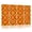 Color 4, variant on 8 Pack Art Acoustic Panels Sound Absorbing Retro Floral Warm Tones Orange Red Yellow Decorative Soundproof Wall Panels Self Adhesive for Nursery Game Room Bedroom 48"x32"