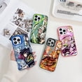 thumbnail image 2 of Funda de teléfono de Anime Demon Slayer para iPhone, cubierta trasera a prueba de golpes, mate caramelo, lo último de Japón, 15, 14, 13, 12, 11 Pro Max, XR, XSMAX, 7 Plus, 2 of 5