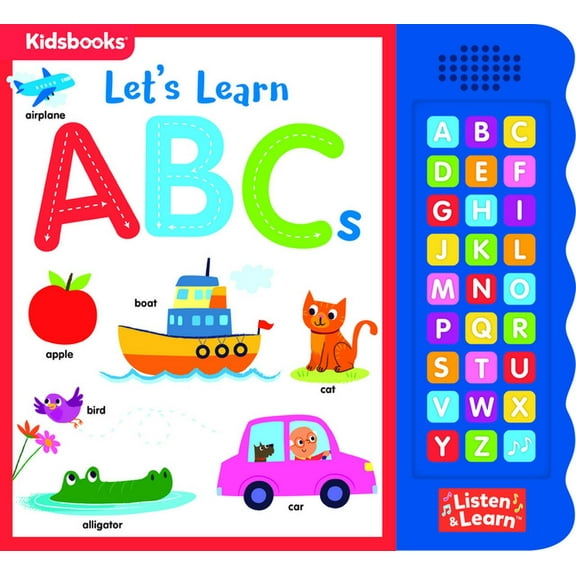 27-Button Sound Book Let's Learn ABCs, (Board Book)