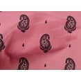 thumbnail image 4 of oneOone Cotton Poplin Fabric Paisley Block Decor Fabric Printed BTY 56 Inch Wide, 4 of 4