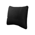 thumbnail image 2 of Suede Car Lumbar Support Cushion Ergonomic Back Pillow - Adjustable Elastic Straps Removable Washable Cover, Relieves Lower Back Pain, Ideal for Long Drive Office Chair Home Use, 2 of 6
