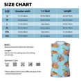 thumbnail image 6 of Balery Turtles And Corals Men's Sleeveless Muscle Shirts Workout Tank Top, Moisture Wicking, Odor Protection-Small, 6 of 8