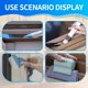 thumbnail image 4 of Cepillo de Limpieza de Ranuras de Ventanas 13 PCS Herramientas Mágicas de Limpieza de Rieles de Ventanas de Mano Limpiador de Rieles de Ventanas o Puertas Correderas para Umbrales de Puertas Corredera, 4 of 5