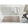 thumbnail image 3 of Better Trends 24" x 40" Bathroom Rug 100% Cotton, Soft Tufted Bath Mat, Water Absorbent & Spray Latex Backing Bathroom Rug (Beige) Granada Collection, 3 of 8