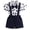Blue, variant on CAICJ98 Baby Boy Clothes Set Infant Tuxedo Long Sleeve Gentleman Suit Outfits Suspender Pants Bowtie 0-18M Boys Baby Clothes (Blue,3-6 Months)
