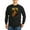 Black, variant on - Mona Guitar Long Sleeve Dark T Shirt - Long Sleeve Dark T-Shirt