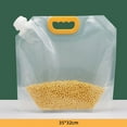 thumbnail image 2 of 5PCS Transparent Food Storage Bags Moisture & Mold Resistant Sealed Storage Bags for Rice Flour Nuts Storage, 2 of 2
