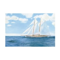 James Wiens 'Majestic Sailboat' Canvas Art