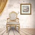 thumbnail image 3 of Hunziker, Steve 12x12 Gold Ornate Wood Framed with Double Matting Museum Art Print Titled - Surf and Sand I, 3 of 4