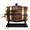 thumbnail image 1 of Récipient à Vin, 3l Style Rétro Barrique de Chêne Barrique de Vin Performance Haut de Gamme, 1 of 8