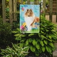 thumbnail image 2 of Carolines Treasures CK1904GF Easter Eggs Rough Collie Flag Garden Size  Small multicolor, 2 of 6