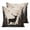 Black Tan Brown Oatmeal, variant on 14x14 Pillow Covers Set of 2, Vintage Forest Deer Throw Pillow Covers Decorative Couch Cushion Case, Rustic Country Wildlife Woodland Microfiber Square Pillowcases for Bedroom Car Living Room