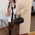 thumbnail image 4 of Bolso Hombro Cuero para Mujer Bolso Bandolera Informal Bolso (negro), 4 of 9