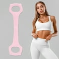 thumbnail image 4 of 1 Pc Durable 8-Shaped Yoga Stretch Band for Stretching 16.14"x4.33" Pink, 4 of 4