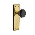 thumbnail image 3 of Nostalgic Warehouse Nykwab_Prv_238_Nk New York Solid Brass Rose Privacy Door Knob Set -, 3 of 7