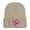 Beige, variant on Embroidered Knit Beret with Ribbon Detail for Autumn Winter Cozy Unisex Hat for Everyday Fashion And Warmth Holiday Women