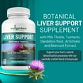 thumbnail image 3 of Liver Health Detox and Cleanse Supplement with Milk Thistle – Natural Liver Support, Non-GMO, 1 Month Supply, Made in USA, 3 of 5