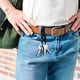 thumbnail image 3 of Hombres Llavero Broche Mosquetón EDC Cintura Colgante Llavero Titular Hebilla de cinturón Hugtrwg Para estrenar, 3 of 6