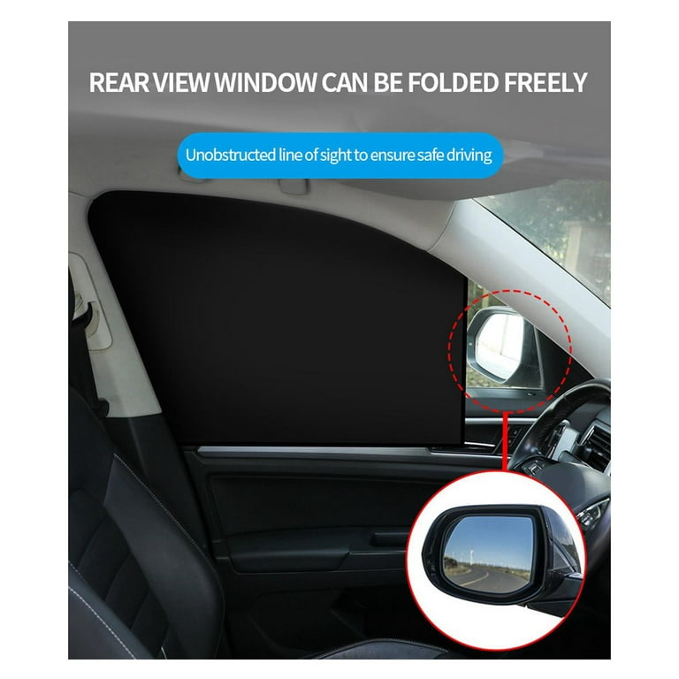Car Window Sunshade, Privacy Protection Blocks Direct Sunlight Automotive  Curtain Sun Shade Covers, for Camping Baby. Driving Side 