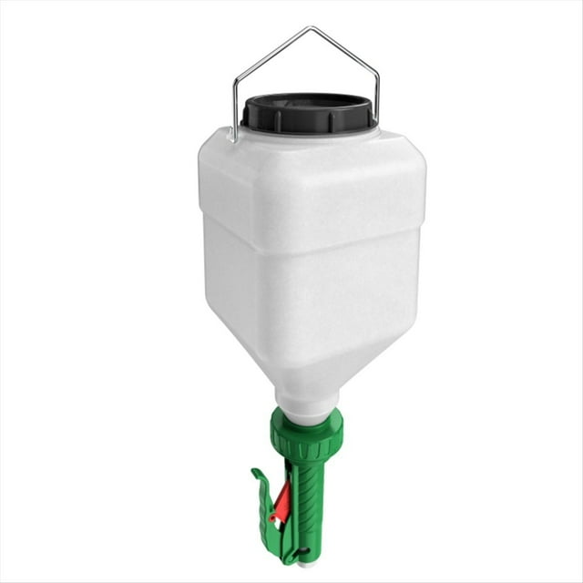 Dispensador de Salsa Colgante de 5,5 L de Gran Capacidad para Mostaza, Ensalada, Kétchup, Mayonesa, Etc.F