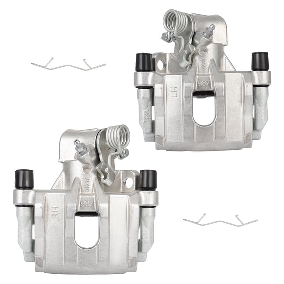 ECCPP 19B2954 19B2955 Rear Left & Right Brake Caliper Assembly Fit For 2004-2009 for Mazda for 3,2009 for Mazda for 3 Sport [2PCS]