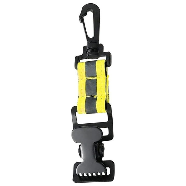 Correa para guantes de bombero, correa para guantes de trabajo, equipo de protección para bomberos, trabajo para bomberos Clip simple de plástico